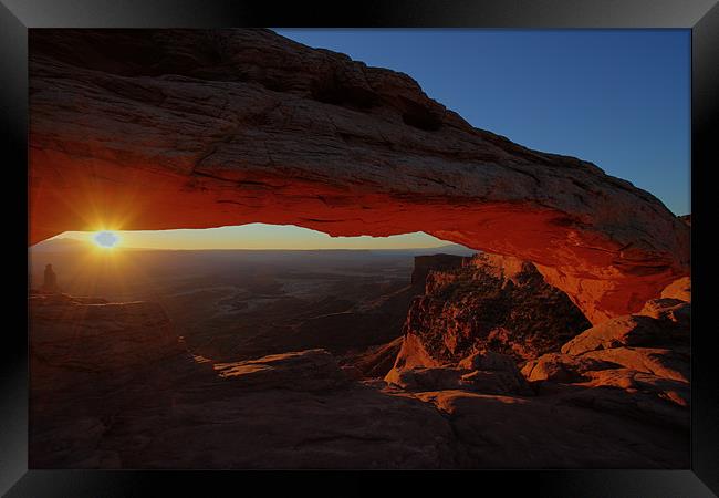 Mesa Arch Sunrise III Framed Print by Thomas Schaeffer