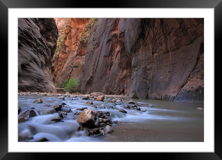 The Narrows VI Framed Mounted Print by Thomas Schaeffer