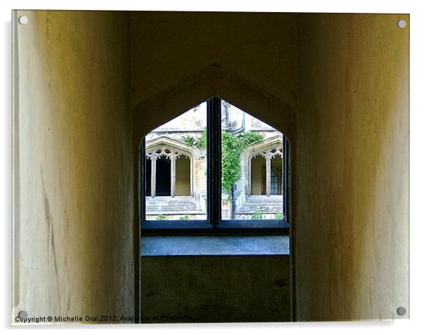 Oxford windows Acrylic by Michelle Orai