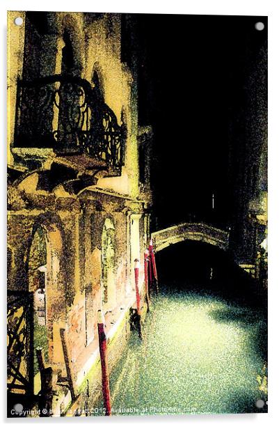 Last Night in Venice Acrylic by Brian  Raggatt