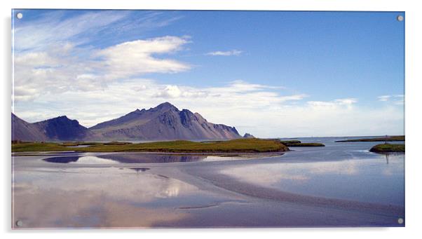 Iceland Hofn  Acrylic by David Turnbull