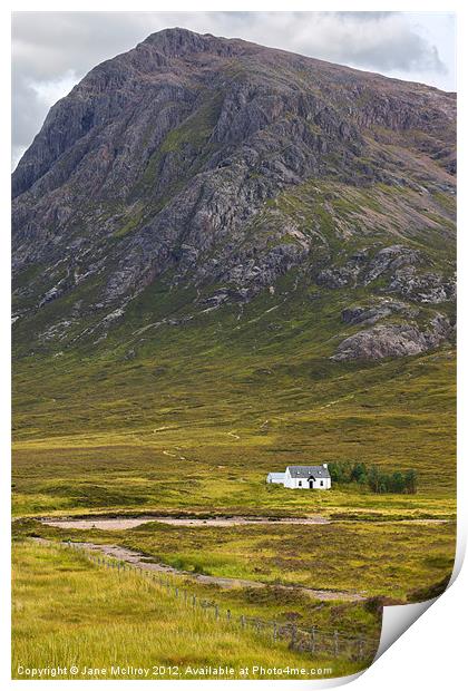 Buachaille Etive Mòr, Glencoe, Scotland Print by Jane McIlroy