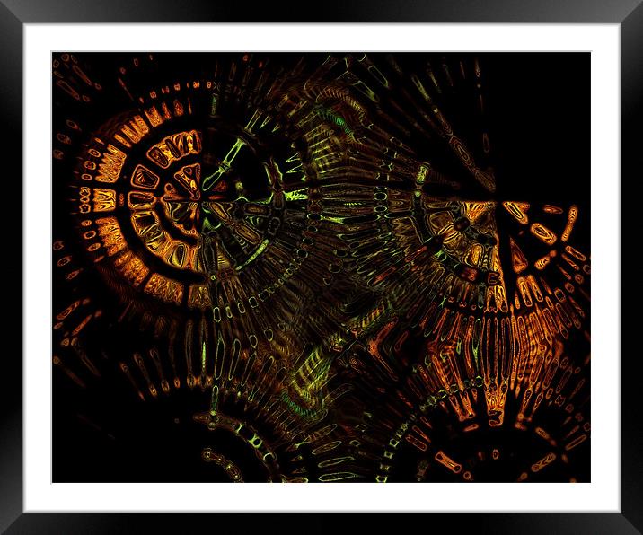Wheels in Motion Framed Mounted Print by Amanda Moore