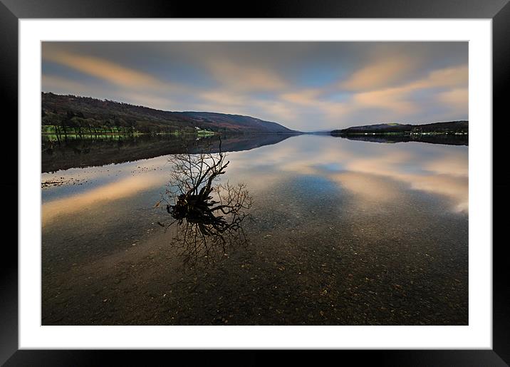 Coniston Dawn Framed Mounted Print by John Hare