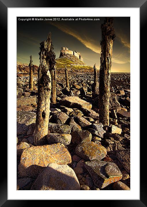 Lindisfarne Sun Up Framed Mounted Print by K7 Photography