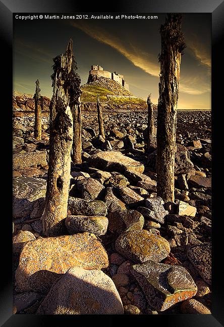 Lindisfarne Sun Up Framed Print by K7 Photography