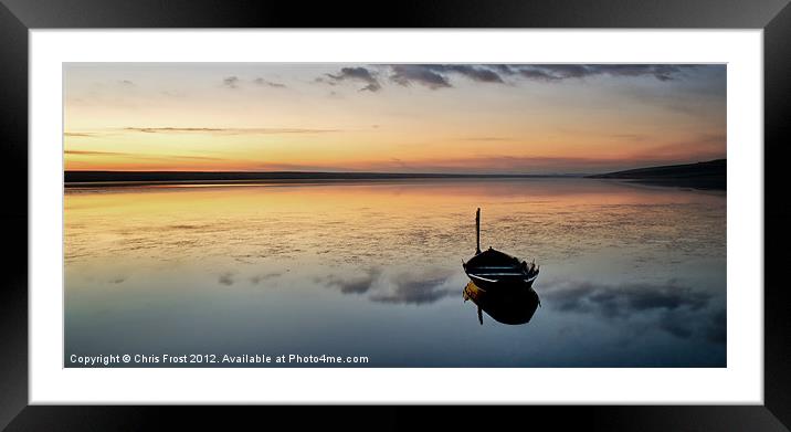 Abandoned at the Chesil Framed Mounted Print by Chris Frost