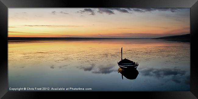 Abandoned at the Chesil Framed Print by Chris Frost