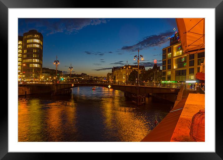 River relaxation Framed Mounted Print by Jonah Anderson Photography