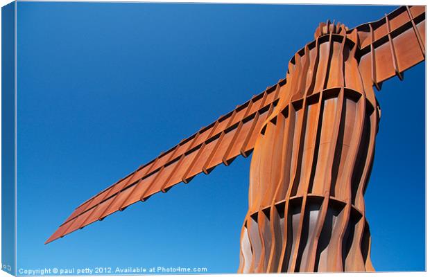 Angel of the North Canvas Print by paul petty