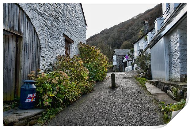 Bucks Mill Print by Dave Wilkinson North Devon Ph