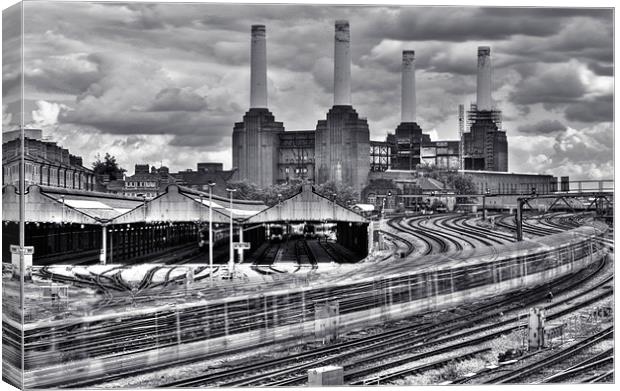 Battersea Power Station Canvas Print by Jan Venter
