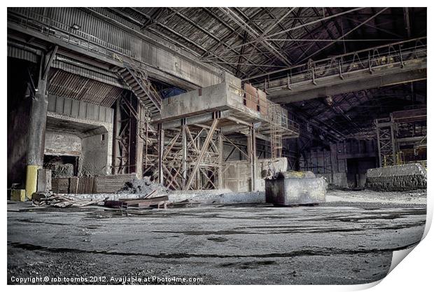 ABANDONED METAL Print by Rob Toombs