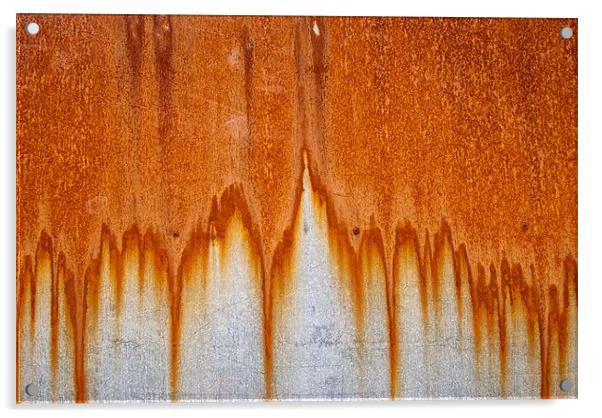 Rusty curtains Acrylic by Greg Marshall