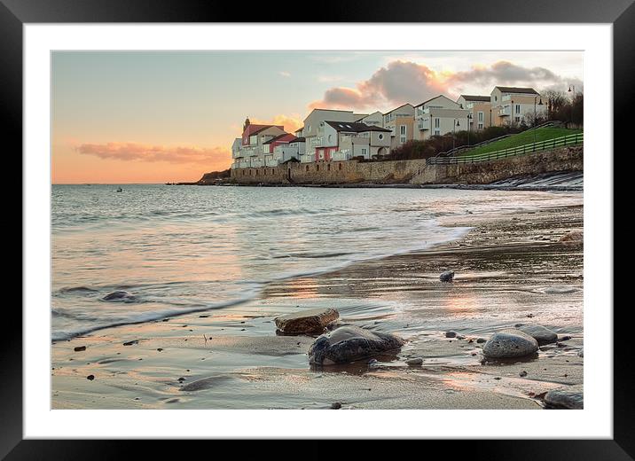 Day Break at Swanage Framed Mounted Print by Jennie Franklin