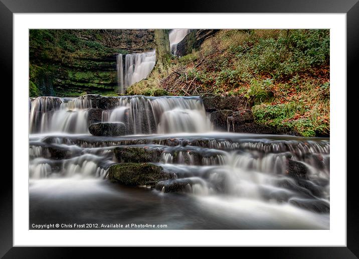 Scaleber Force Layers Framed Mounted Print by Chris Frost