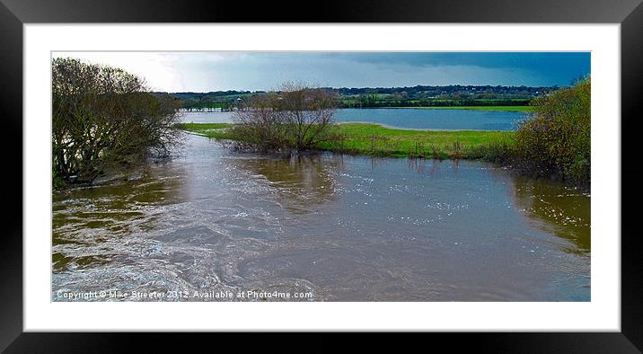 Waterlogged 2 Framed Mounted Print by Mike Streeter