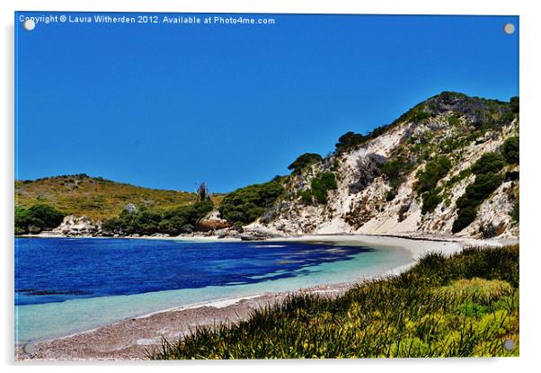 Rottnest Island Acrylic by Laura Witherden