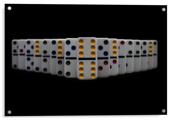 Domino''s Acrylic by Doug Long