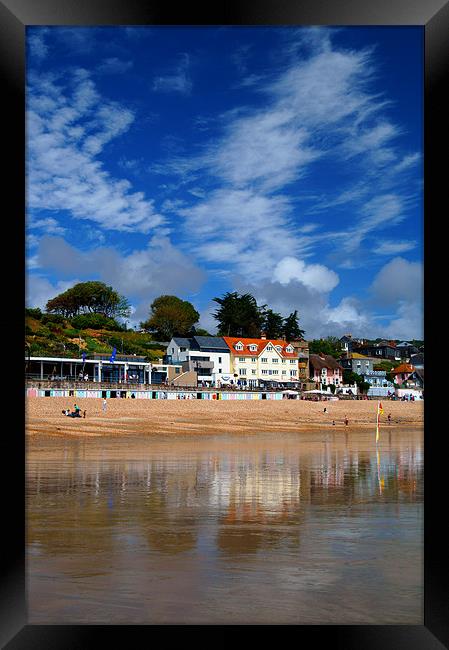 Lyme Regis Seafront Framed Print by Darren Galpin