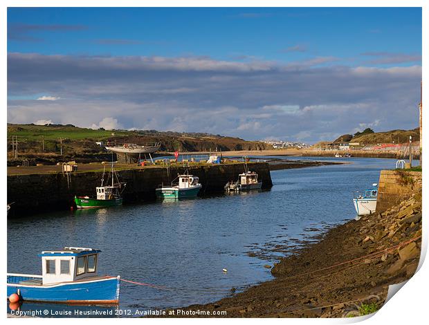 Hayle Estuary and Harbour Print by Louise Heusinkveld