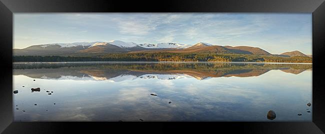 Loch Morlich Reflections Framed Print by Jamie Green