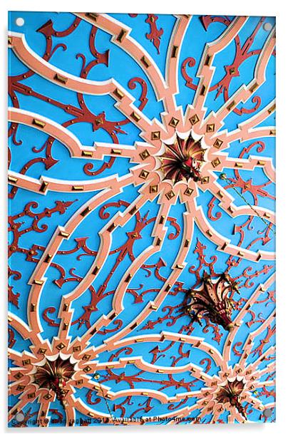 Ceiling Detail Acrylic by Brian  Raggatt