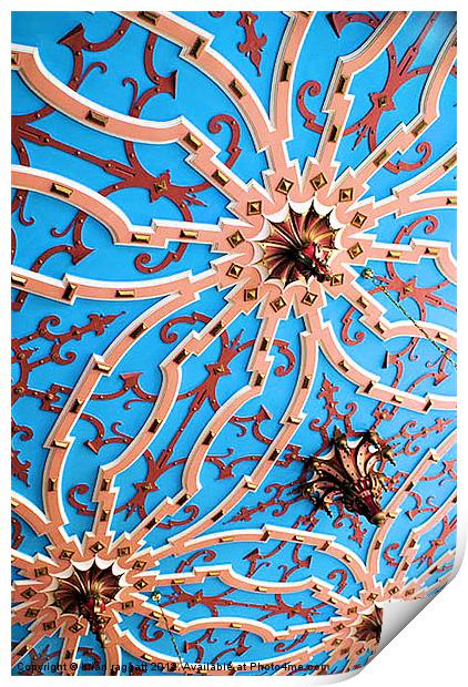 Ceiling Detail Print by Brian  Raggatt