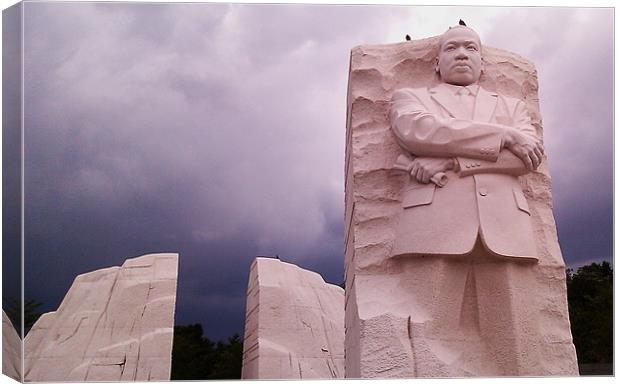 Martin Luther King Memorial Canvas Print by Ron Hartley