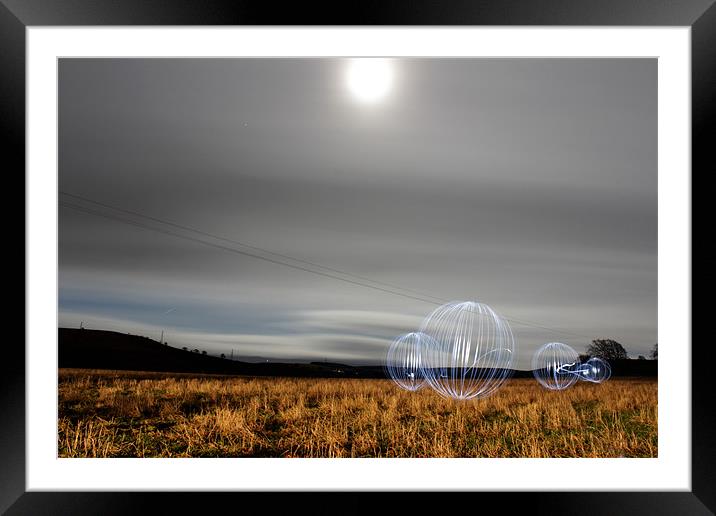 Moonlight Framed Mounted Print by Gavin Wilson
