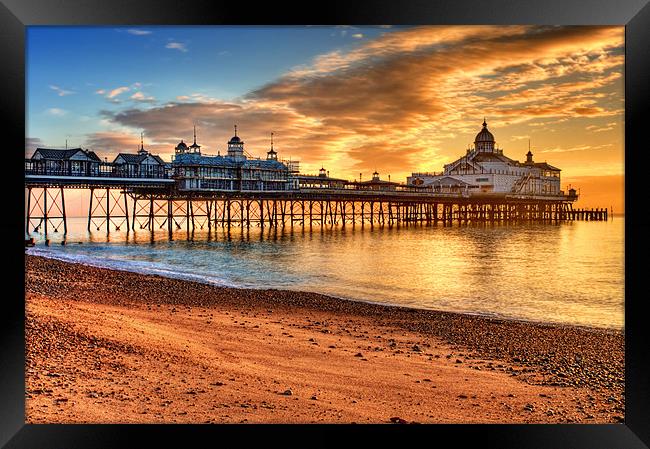 Eastbourne Pier Framed Print by Phil Clements