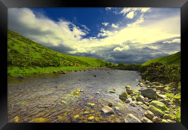 Breamish valley, Northumberland Framed Print by Paul Fisher