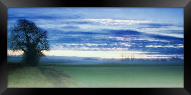 Misty Sunrise Framed Print by Paul Fisher