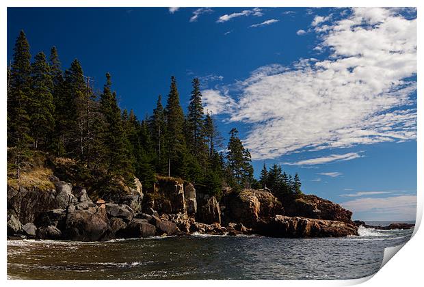 Hunters beach Print by Thomas Schaeffer