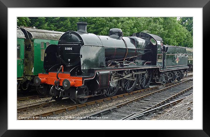 SR U Class No. 31806 Framed Mounted Print by William Kempster