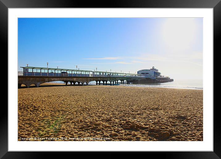 Bournemouth Pier Framed Mounted Print by Sean Foreman