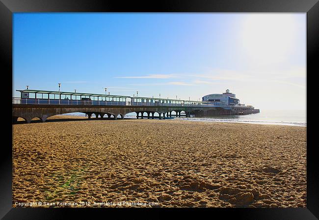 Bournemouth Pier Framed Print by Sean Foreman