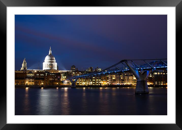 St Paul's Millenium Framed Mounted Print by Dean House