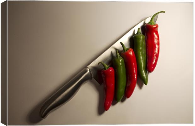Spicy Slice Canvas Print by Adrian Wilkins