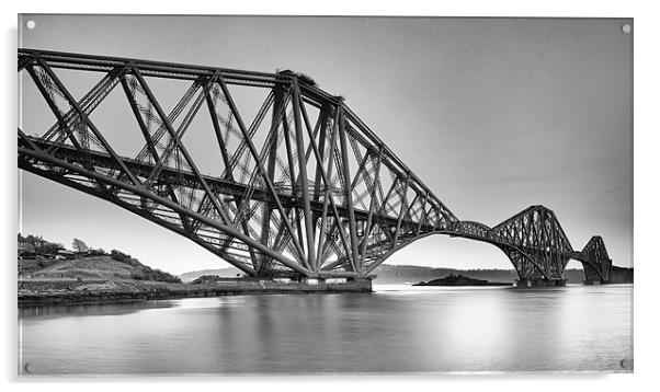 Forth railway bridge Acrylic by Grant Glendinning
