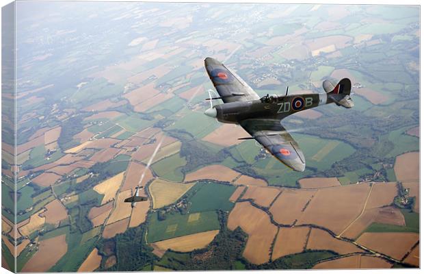 Spitfire victory Canvas Print by Gary Eason