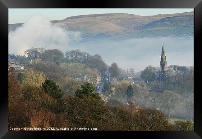 View From Holcombe Hill Framed Print by Ade Robbins
