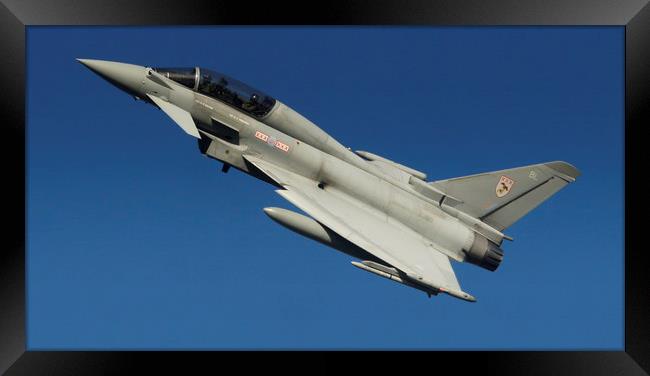 Eurofighter Typhoon Framed Print by Karl Butler