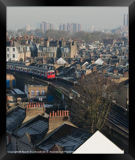 london view Framed Print by Daniel Duchacek