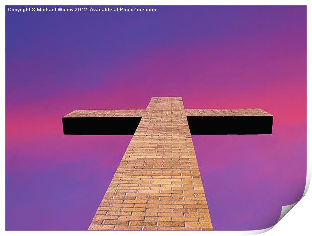 Look to the Heavens Print by Michael Waters Photography