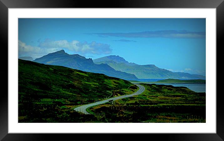 THE ISLE OF SKYE Framed Mounted Print by dale rys (LP)