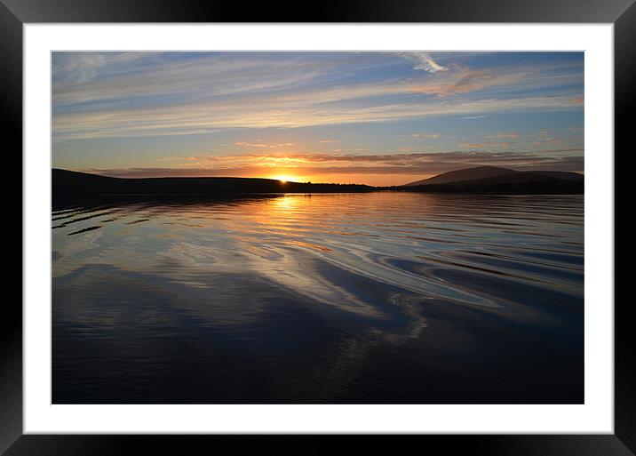 Dingle Bay Framed Mounted Print by barbara walsh