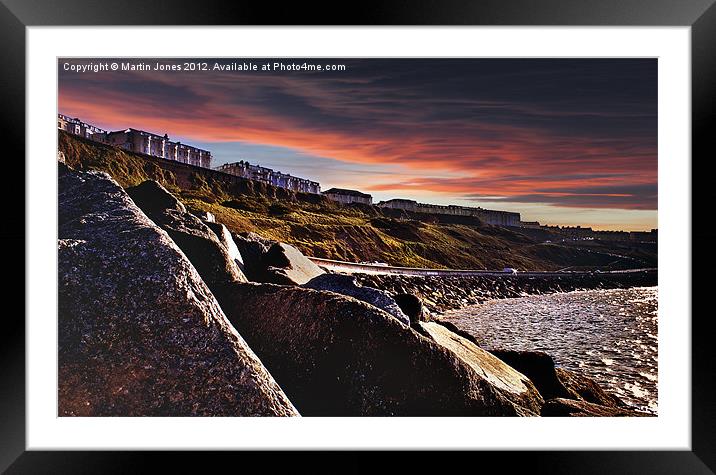 Scarborough Framed Mounted Print by K7 Photography