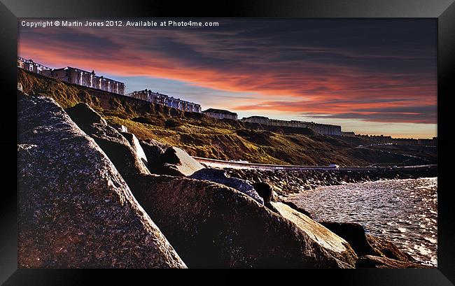Scarborough Framed Print by K7 Photography