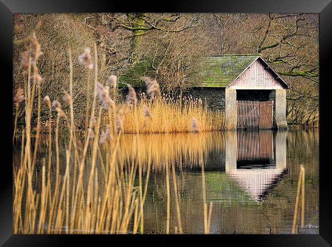 Rydalwater Boathouse Framed Print by Jason Connolly